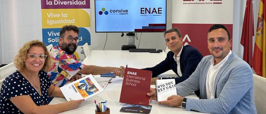 ENAE Business School y Fundación Cepaim firman un convenio para impulsar la inclusión y la igualdad