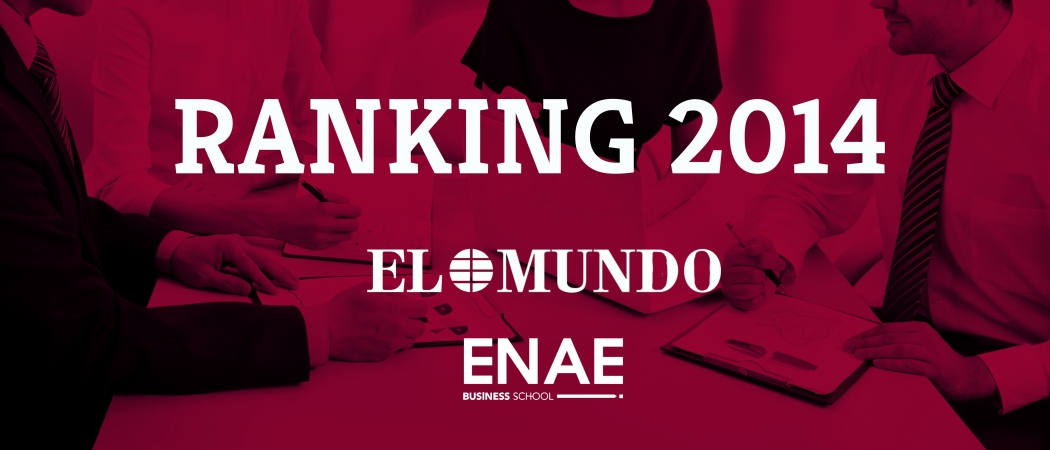 Tres programas máster de ENAE Business School, entre los mejores del Especial 250 Master del periódico El Mundo 2014