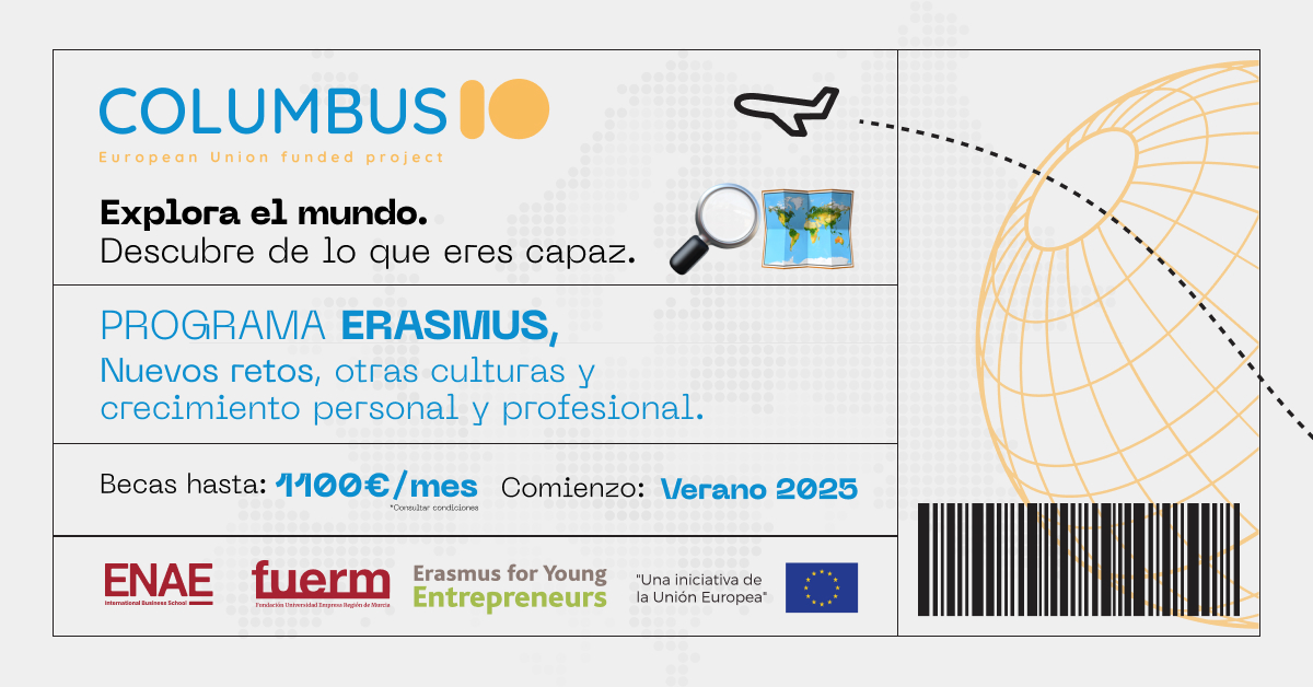 Columbus 10 programa erasmus emprendedores