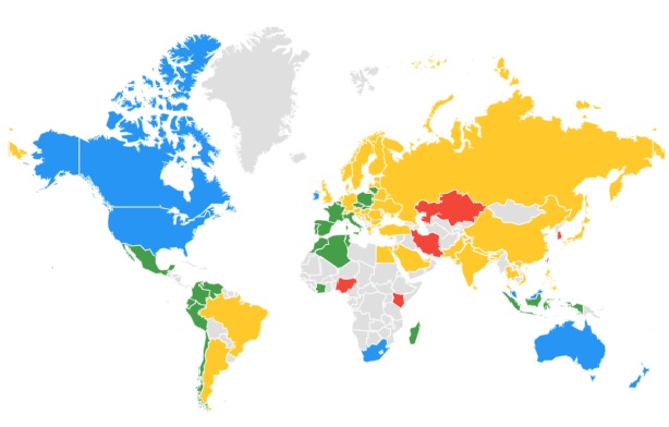 Mapa uso plataformas ecommerce