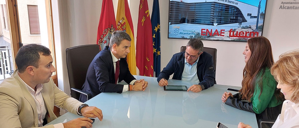 ENAE firma con el Ayuntamiento de Alcantarilla un convenio de colaboración 