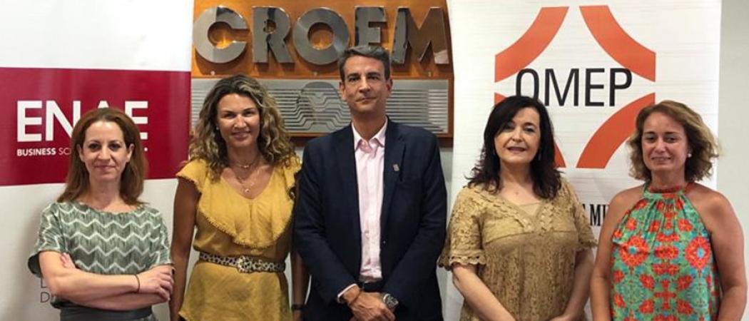 ENAE y OMEP firman convenio para fomentar la formación ejecutiva entre las mujeres empresarias de la Región. 