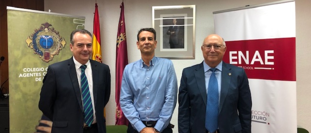 Nuevo convenio de colaboración con el Colegio de Agentes Comerciales de Murcia