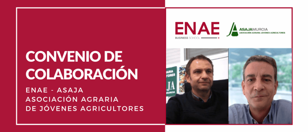 ENAE y ASAJA firman un acuerdo para promover la formación y la investigación empresarial