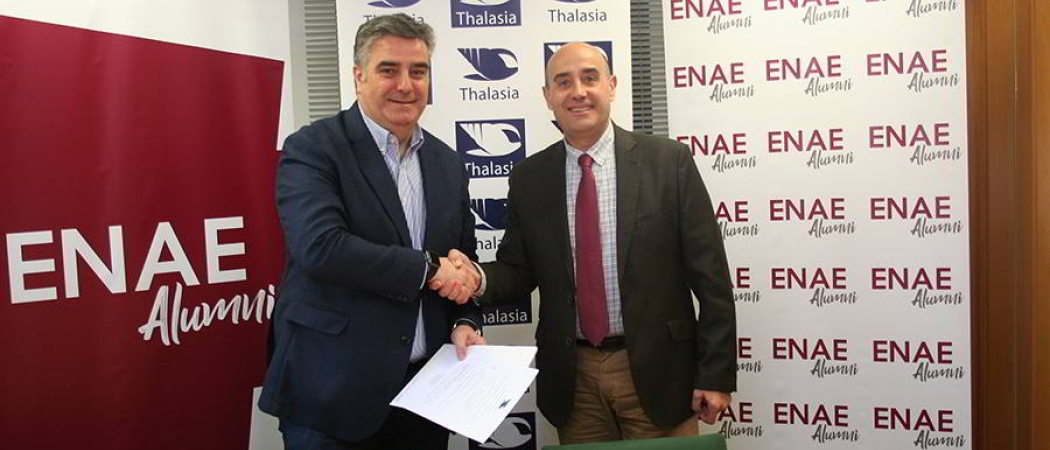 ENAE Alumni y Hotel Thalasia Costa de Murcia firman convenio de colaboración 