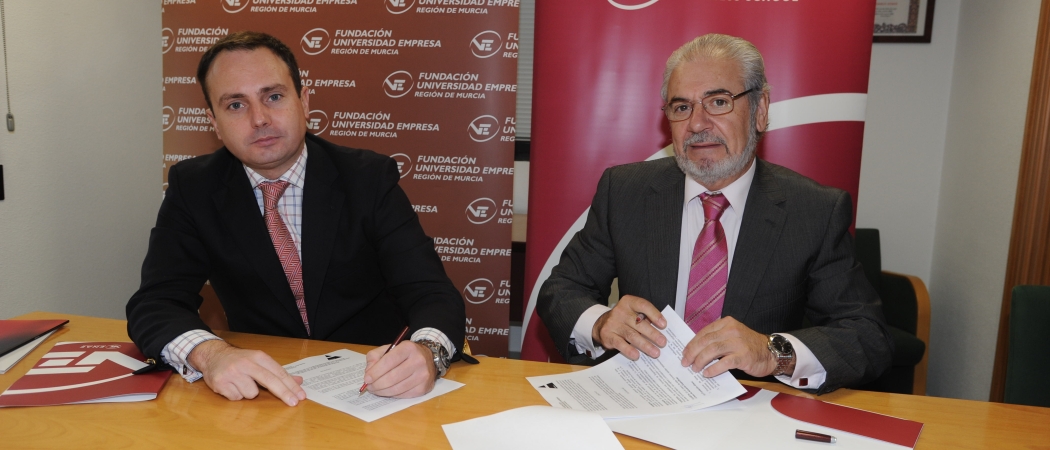 La Fundación Universidad Empresa y la Asociación de Directivos de la Región de Murcia firman un convenio de colaboración