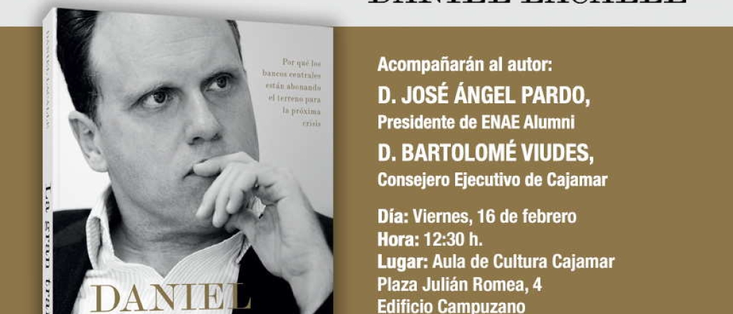 Presentación de “La Gran Trampa” de Daniel Lacalle, buena oportunidad de conocer a uno de los mejores economistas del momento 