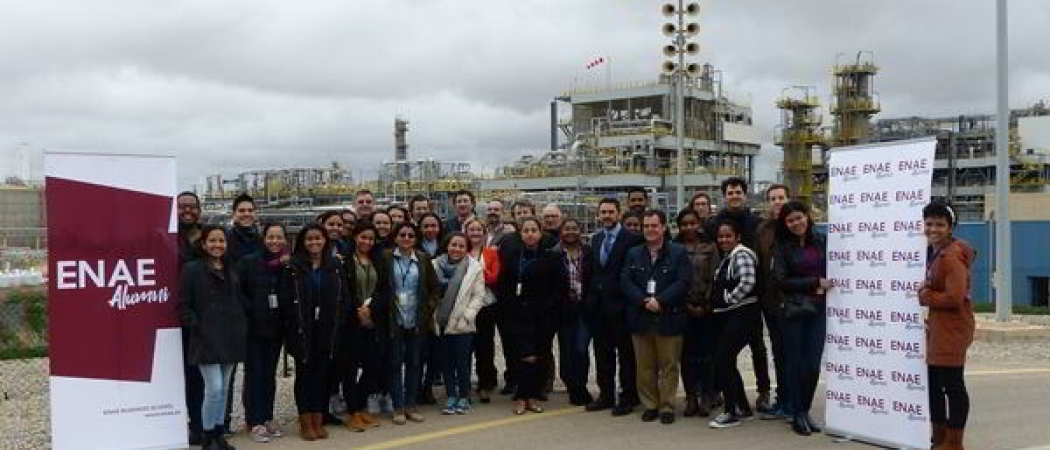 ENAE Alumni visita Sabic, una de las principales compañías petroquímicas del mundo