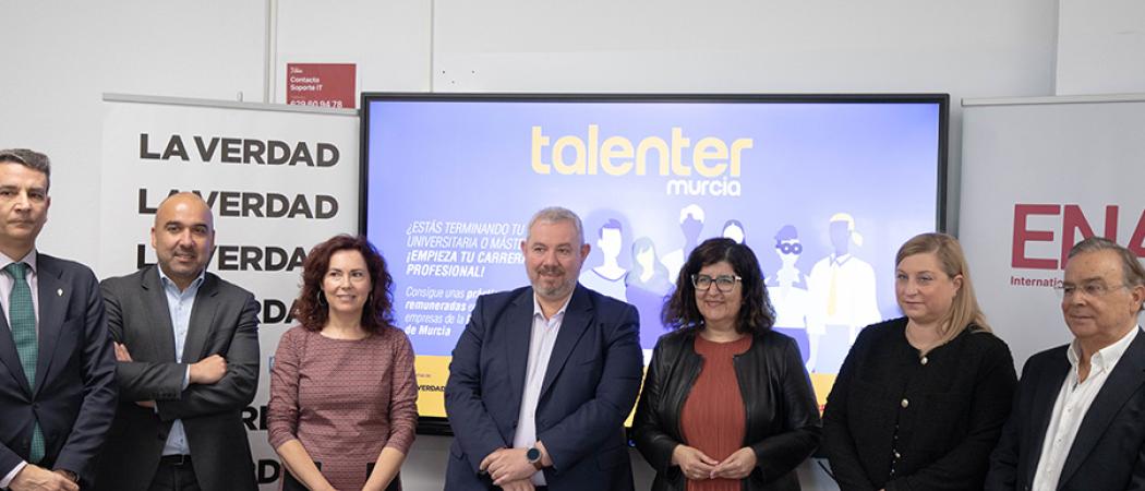 ENAE Business School y La Verdad presentan Talenter, el programa pionero para conseguir prácticas remuneradas en las mejores empresas de la Región 