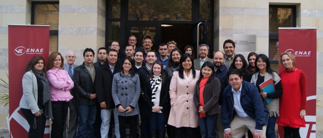 ENAE Business School recibe a alumnos de sus programas internacionales