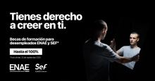 Convocatoria de becas para desempleados ENAE-SEF