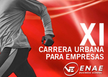 Clasificación e imágenes de la XI Carrera Urbana para Empresas de ENAE Business School